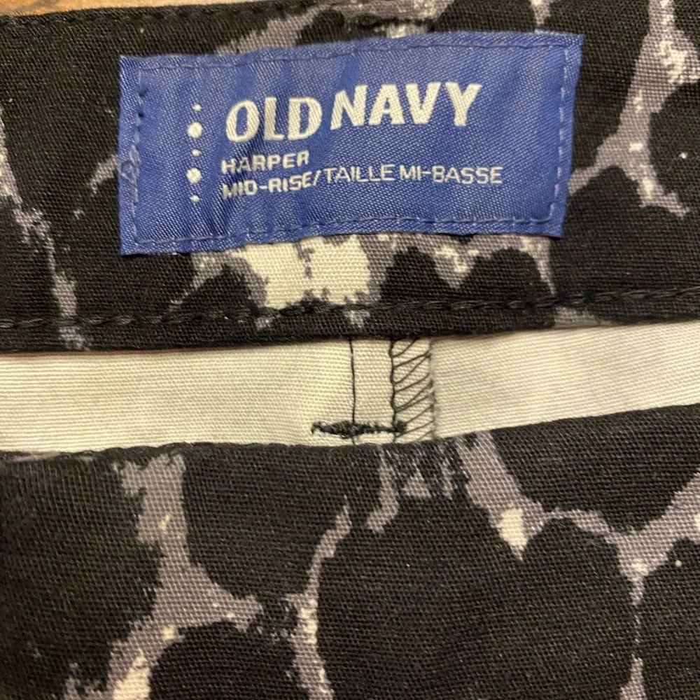 Leopard Pants Black White Gray - animal print - Picture 3 of 5